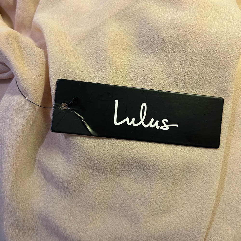 Lulu’s Wondrous Water Lilies Maxi Dress, size Large. NWT. - Picture 3 of 7